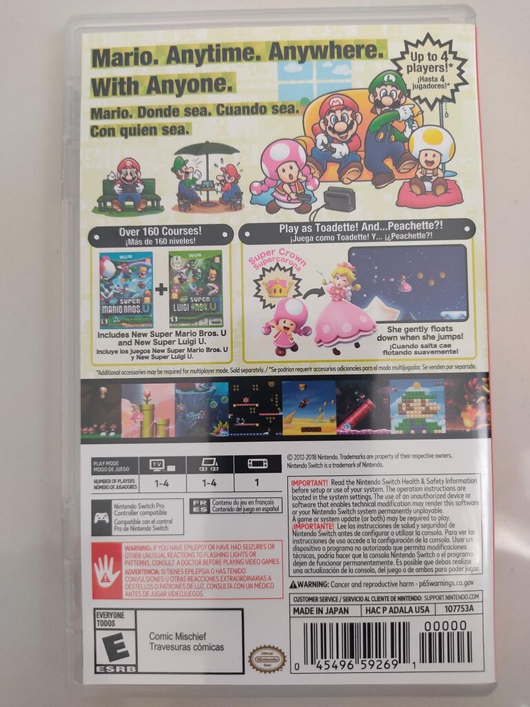 New Super Mario Bros. U Deluxe - US Version customer photo 1