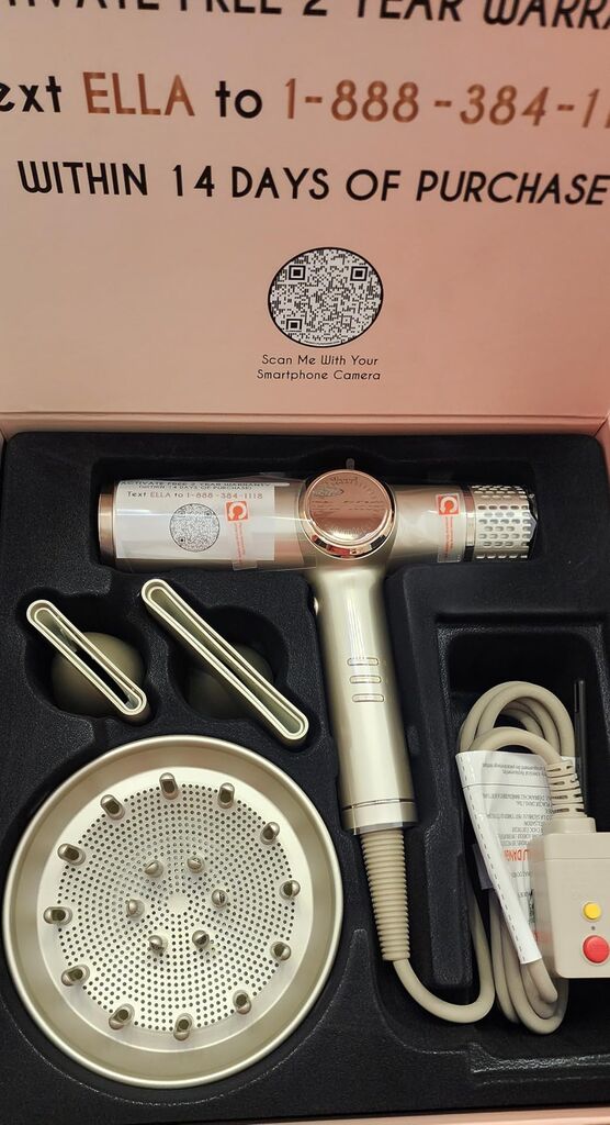 ELLA BELLA® Ionic Hair Dryer with Diffuser - Negative Ion Blow Dryer, Quiet customer photo 1