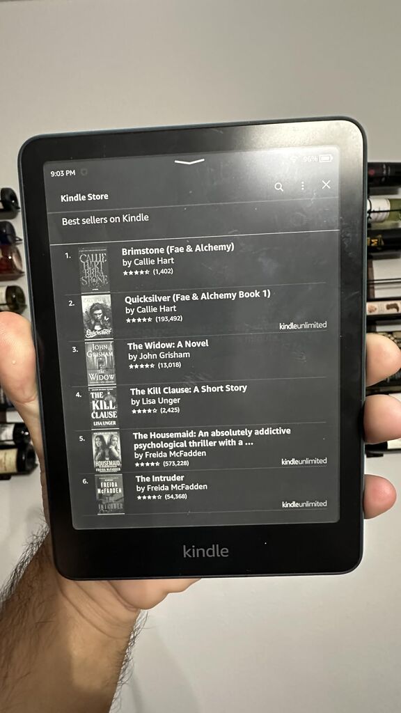 Kindle Paperwhite 16GB (newest model) - 20% faster, with new 7