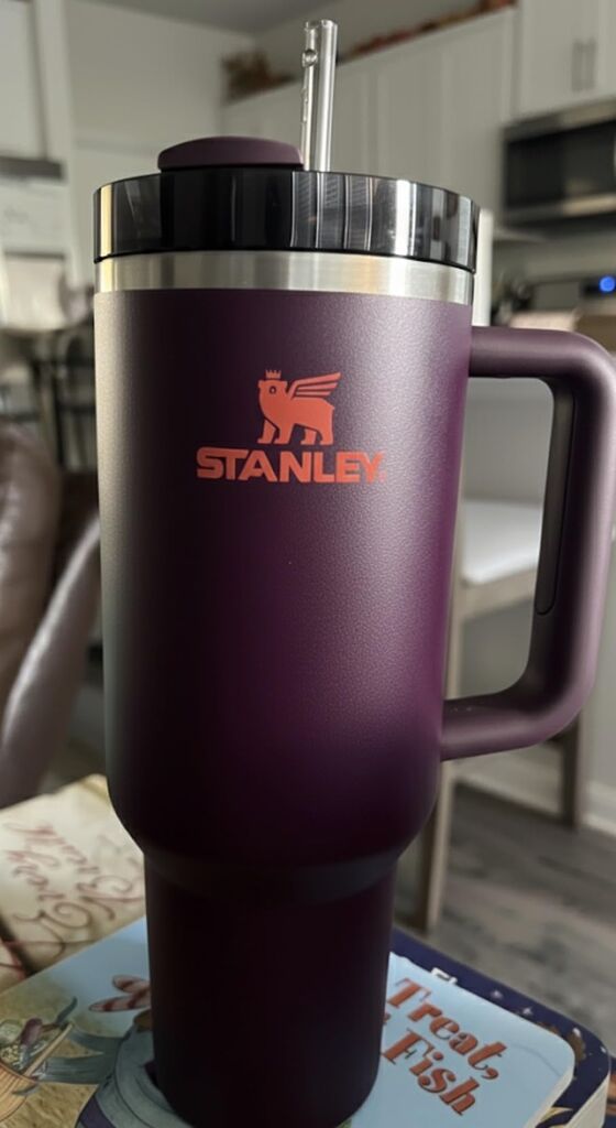 STANLEY Quencher H2.0 Tumbler with Handle and Straw 40 oz Flowstate 3-Position Lid Cup Holder Compatible for Travel Insulated Stainless Steel Cup BPA-Free Rose Quartz 2.0 customer photo 2