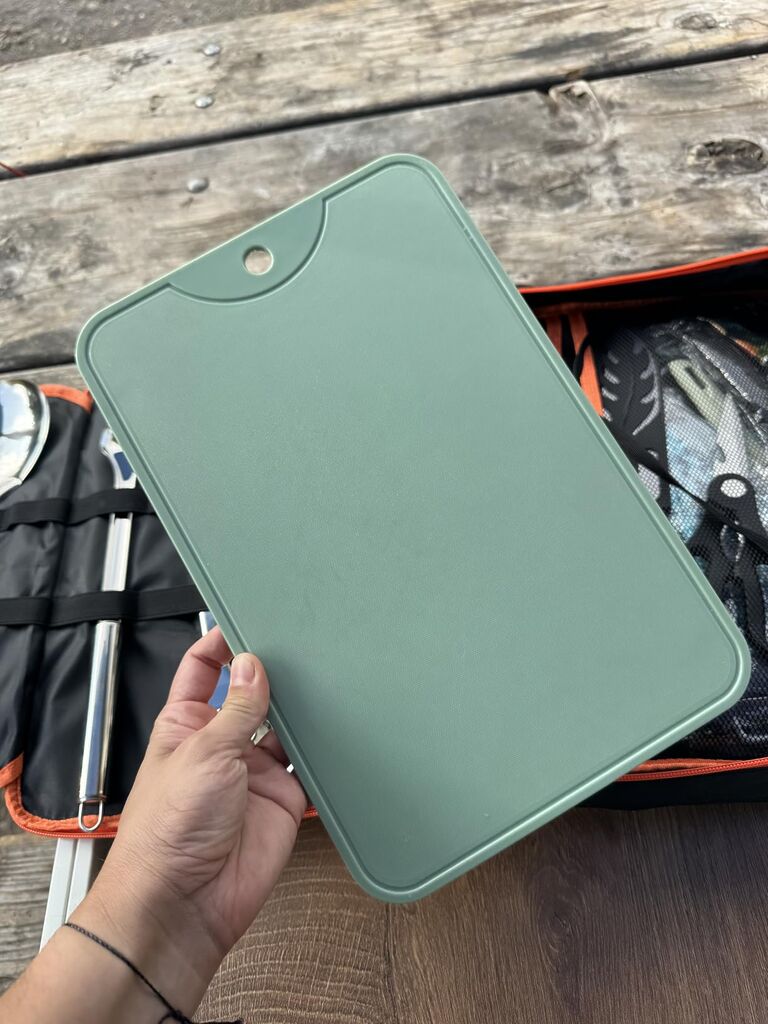 Portable Camping Cooking Utensils Set, Camp Kitchen Set with Organizer Bag, RV Essentials Outdoor Cooking Utensil Kit customer photo 1