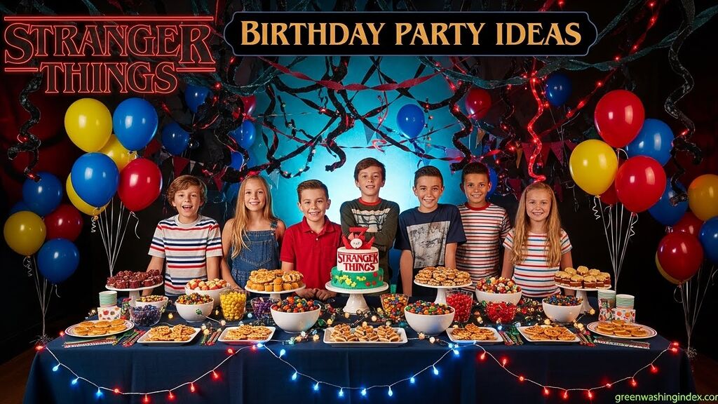 Epic Stranger Things Birthday Party Ideas Kids Love August 2026