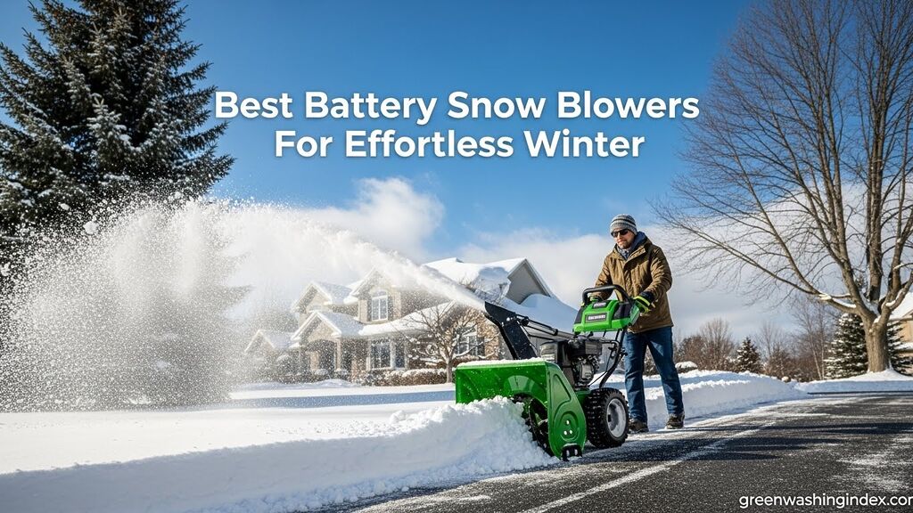 Best Battery Snow Blowers For Effortless Winter August 2026