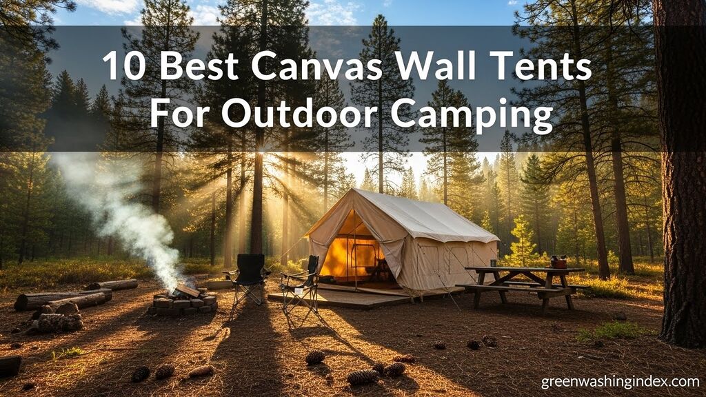 10 Best Canvas Wall Tents For Outdoor Camping August 2026