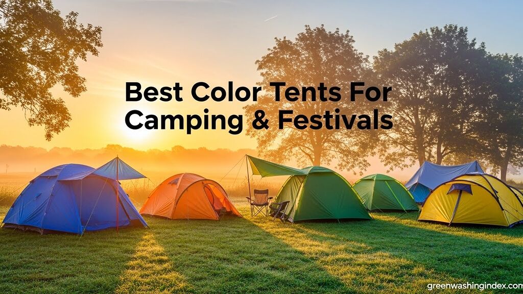 Best Color Tents For Camping & Festivals August 2026
