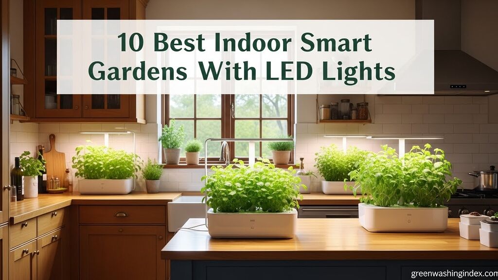 10 Best Indoor Smart Gardens With LED Lights August 2026