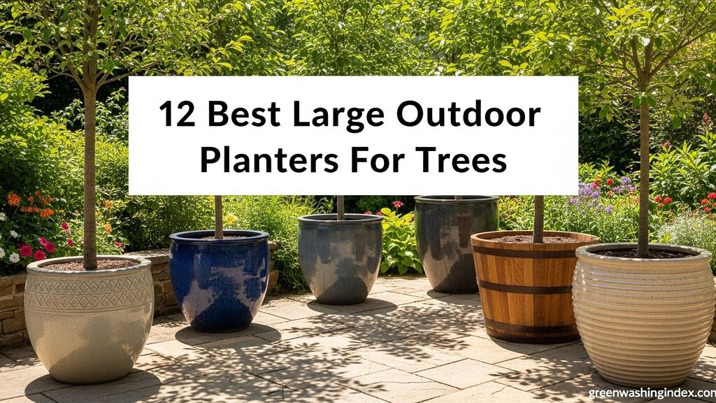 12 Best Large Outdoor Planters For Trees August 2026