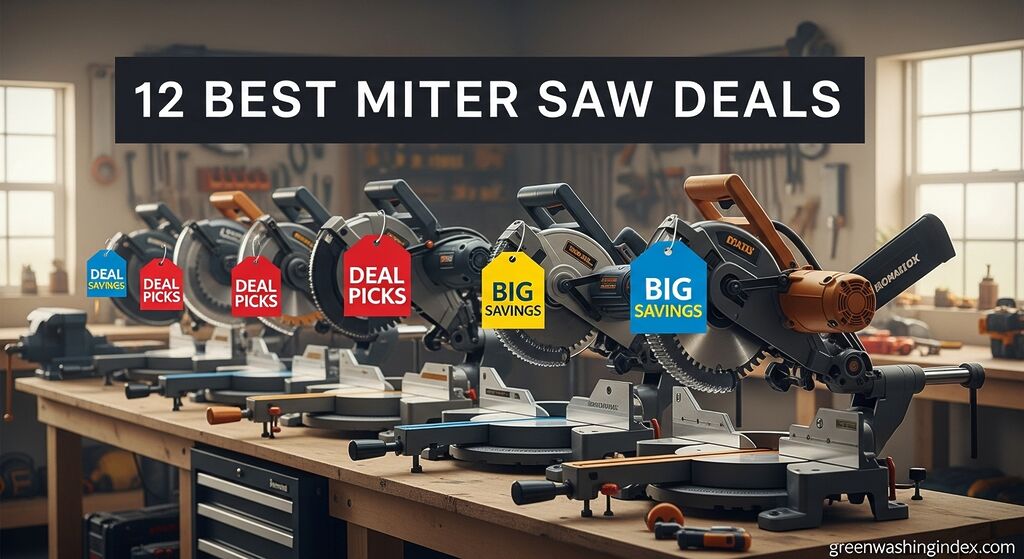 Best Miter Saw Deals 2026: 12 Top Models Analyzed for Value