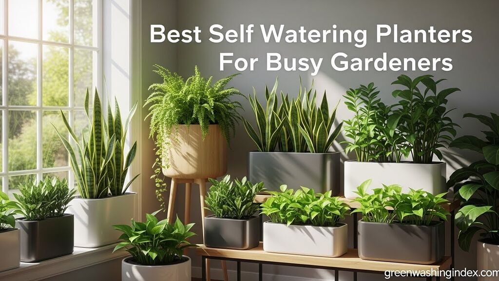 Best Self Watering Planters For Busy Gardeners August 2026