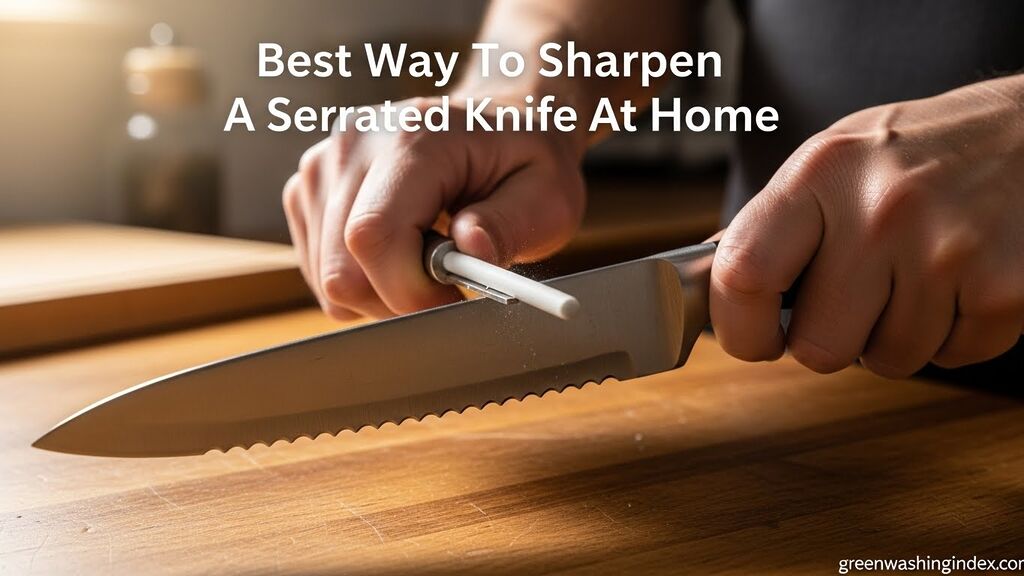 Best Way To Sharpen A Serrated Knife At Home August 2026