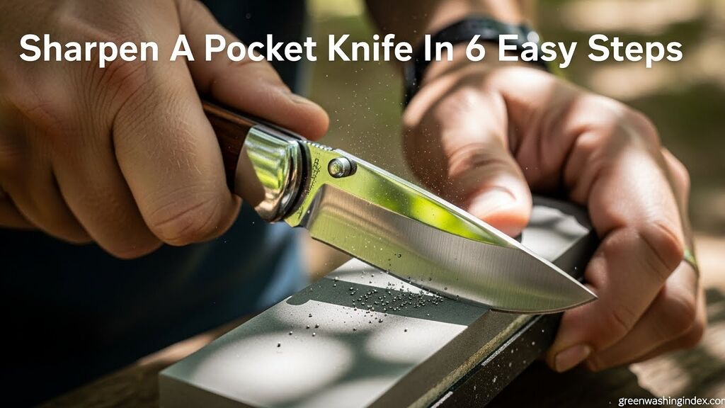 How to Sharpen a Pocket Knife in 6 Easy Steps 2026