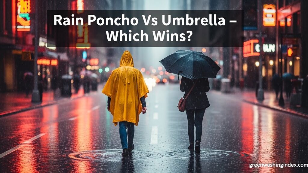 Rain Poncho Vs Umbrella: Which Wins In August 2026