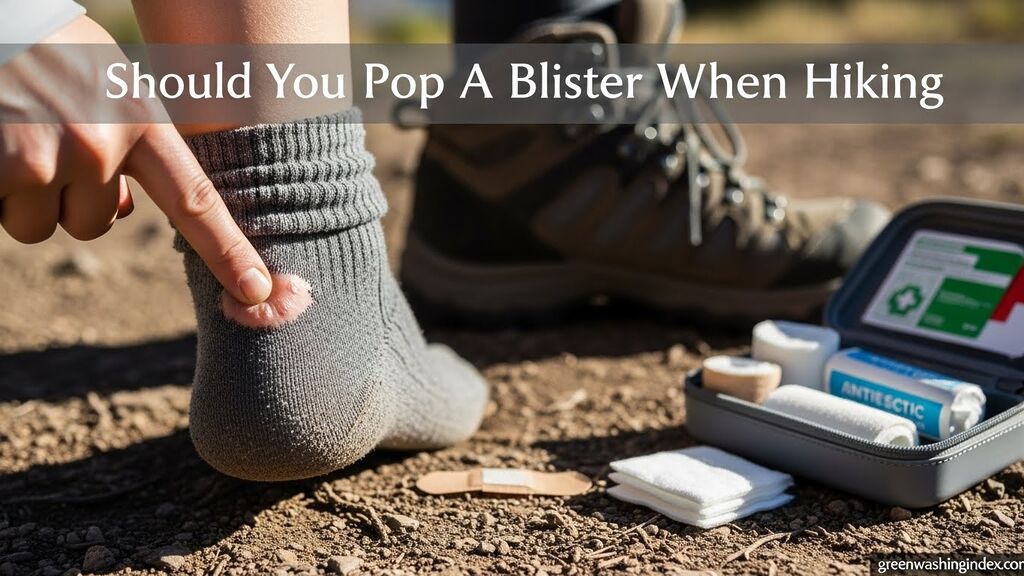 Should You Pop A Blister When Hiking? Expert Medical Guide 2026