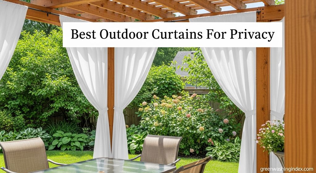 Best Outdoor Curtains for Privacy: 10 Options Tested 2026