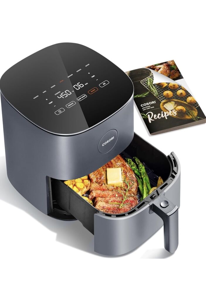 COSORI Air Fryer Pro Compact 5QT, Ceramic Coating, 7 Presets with Preheat & Keep Warm, 450°F customer photo 2