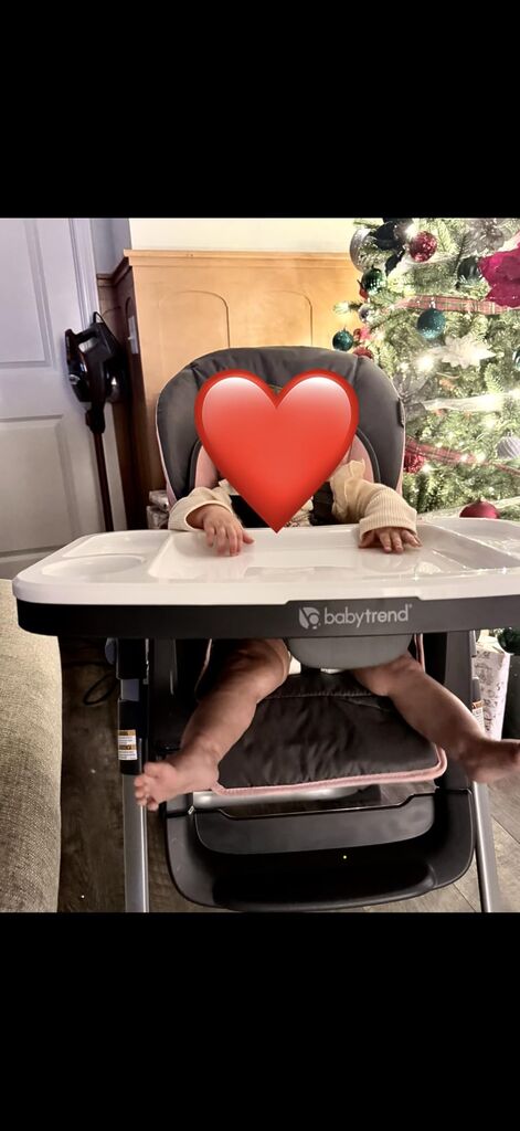 Baby Trend Sit Right 2.0 3-in-1 High Chair - Cozy Grey customer photo 2