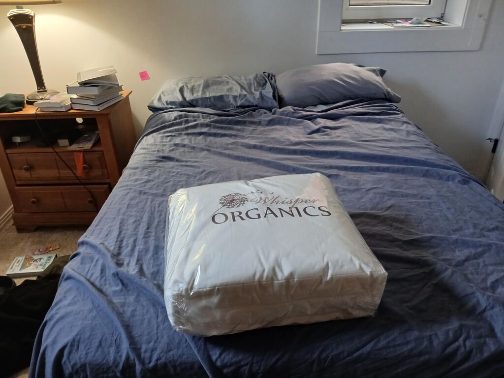 100% Organic Cotton Comforter - GOTS & Fairtrade Certified (Queen/Full) customer photo 1