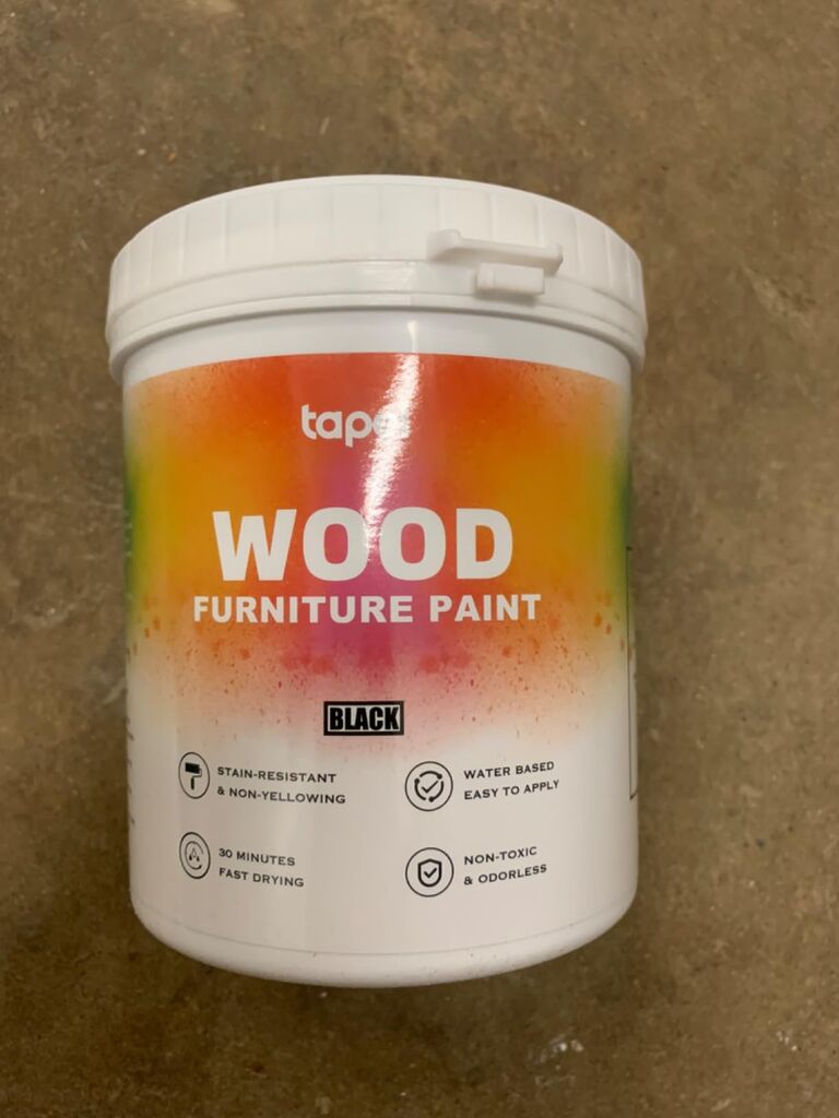 Quick-Dry 30min Satin Wood Paint | 1 Quart White | Child-Safe & Pet-Friendly Furniture Coating | Anti-Yellowing, Stain-Resistant Finish | Water-Based Low VOC for Cabinets, Tables, Dressers customer photo 1