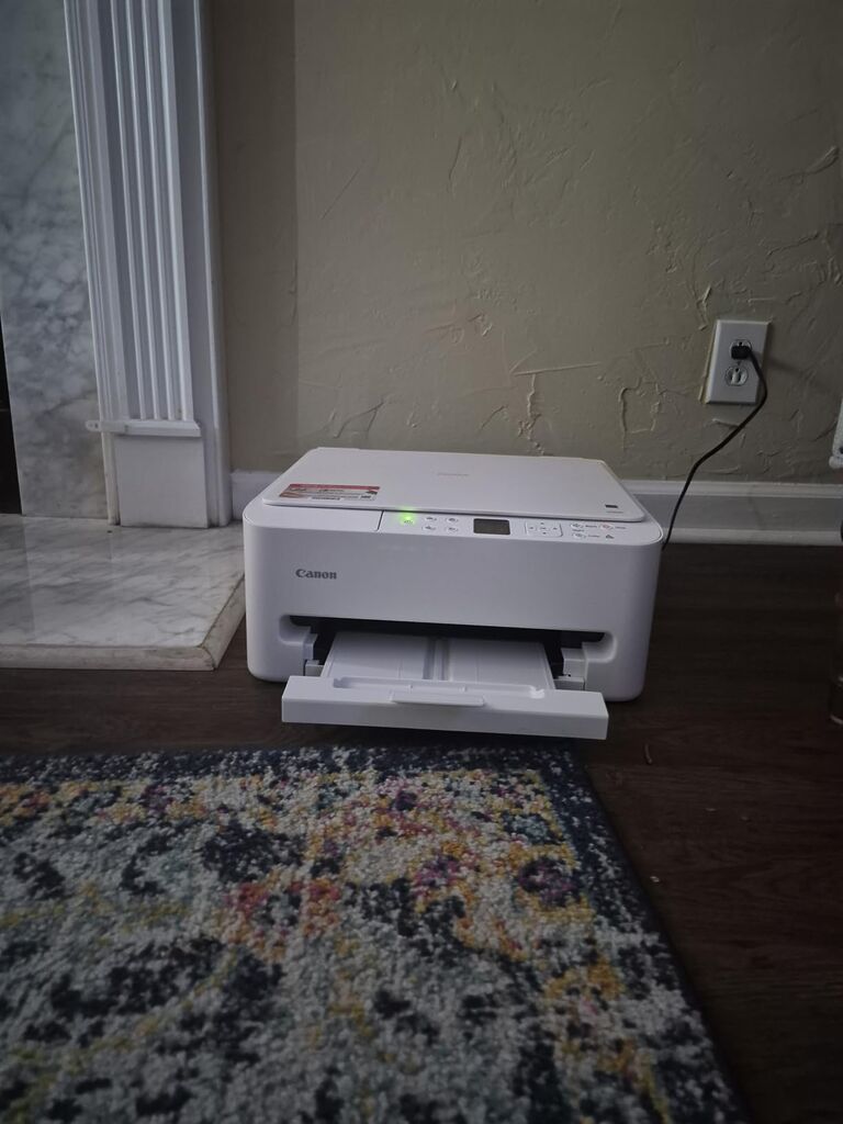 Canon PIXMA TS6520 Wireless Color Inkjet Printer Duplex Printing, White customer photo 1