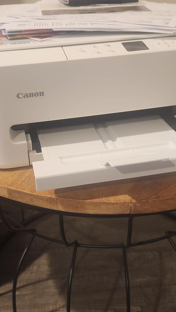Canon PIXMA TS6520 Wireless Color Inkjet Printer Duplex Printing, White customer photo 2