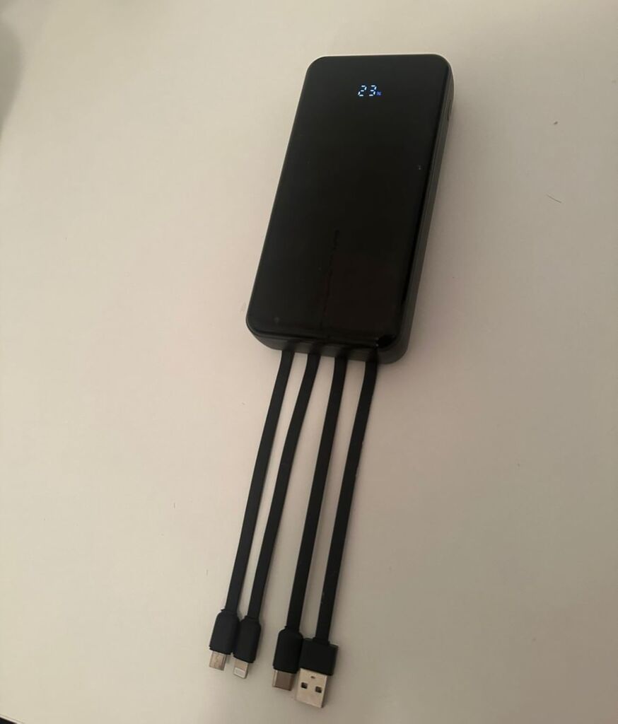 Portable Charger,50000mAh Power Bank Built-in Cable, 22.5W PD USB C In & Out Fast Charging, External Battery Pack with 6 Output & 2 Input, Travel Camping Essential for iPhone 17/16/15/14/13/12,Android customer photo 2