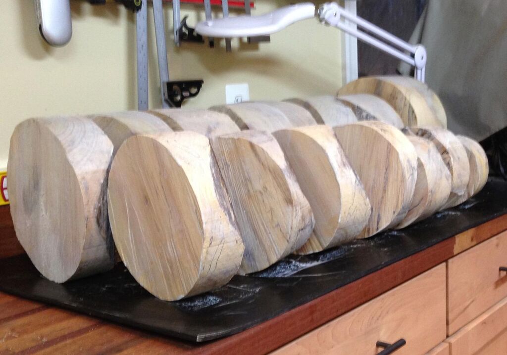 ANCHORSEAL 2 Log & Lumber end Grain Sealer - Prevents up to 90% of end Checks (Drying Splits) on Cut Ends of Wood & Decks. Green Wood Sealer for Turning Blanks & Bowls. customer photo 1