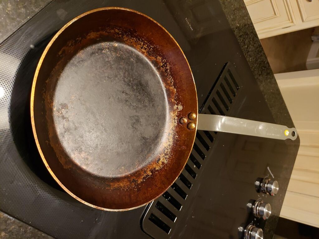 de Buyer MINERAL B Carbon Steel Fry Pan - 9.5