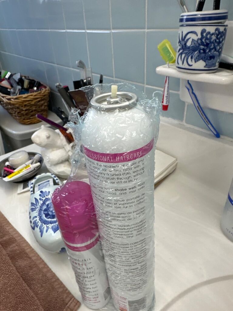 TRIDESIGN Aerogel Hairspray - Strong Hold Hair Finishing Spray customer photo 1
