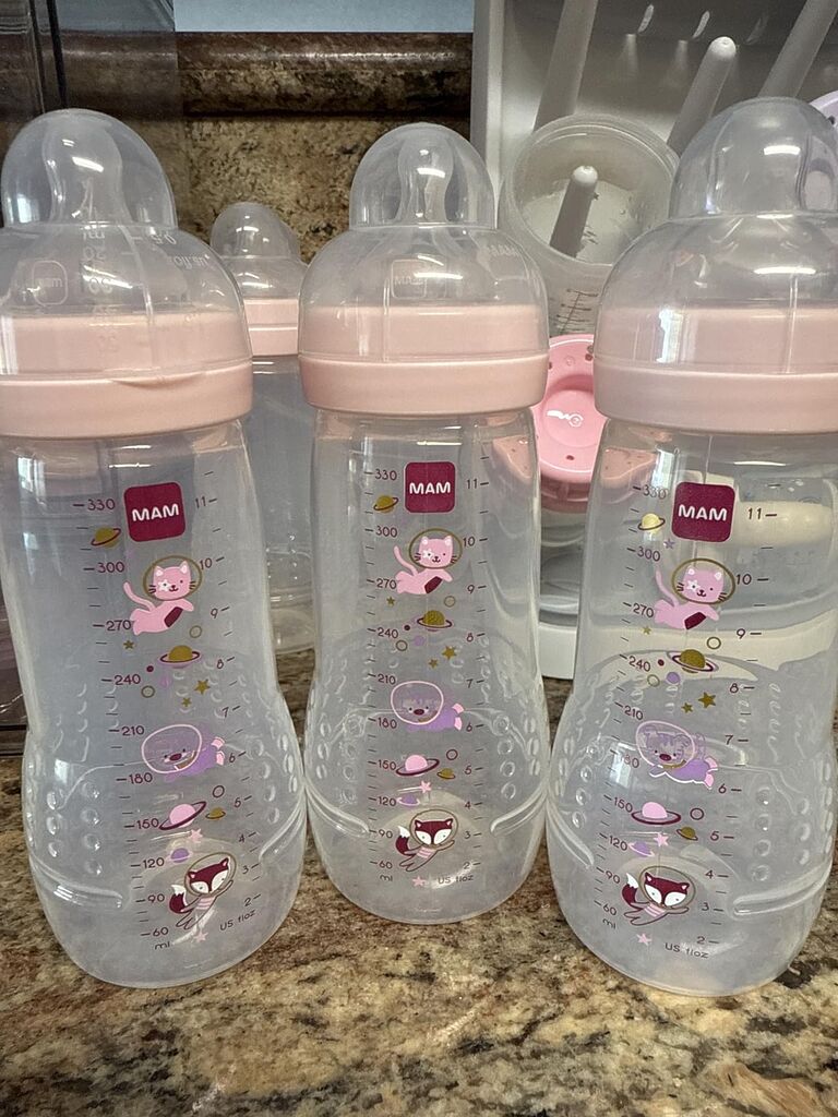 MAM Easy Active Baby Bottle 2 Pack, 11oz, BPA Free, Fast Flow Silicone Nipple customer photo 2