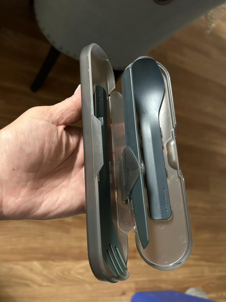humangear GoBites Trio | Travel & Camping Utensils | Portable & Convertible Dining Ware | Multi-Functional Spork & Knife customer photo 1