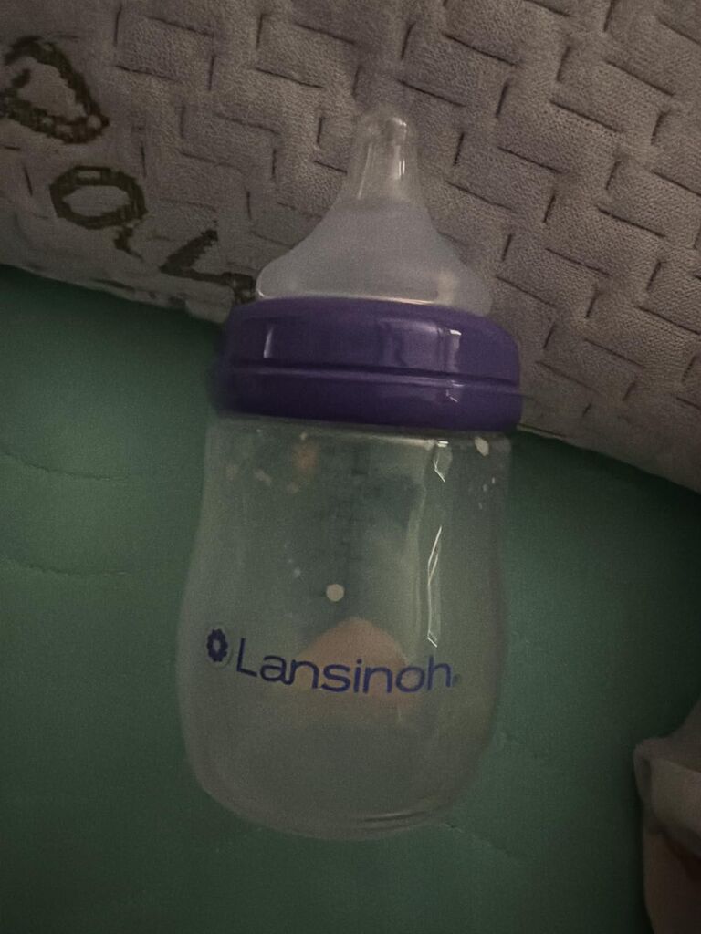 Lansinoh Anti-Colic Baby Bottles, BPA-Free Plastic, 5 Ounces, 3 Count, Slow Flow Nipples customer photo 2