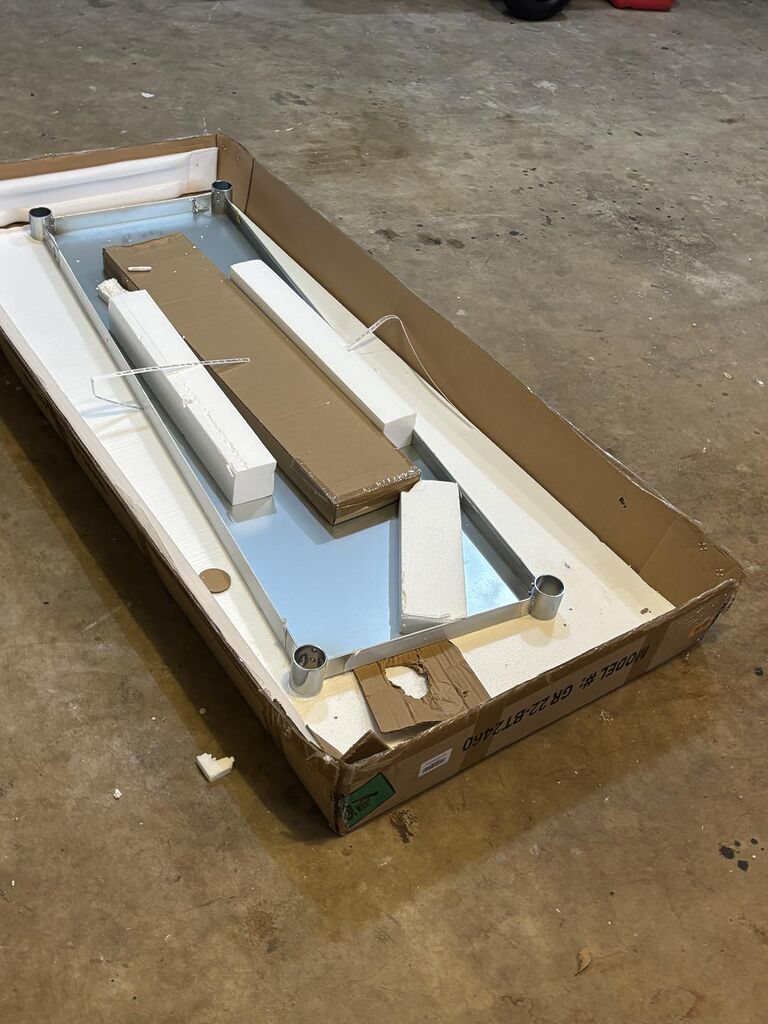 GRIDMANN Stainless Steel Kitchen Prep Table 48 x 24 Inches with Backsplash & Under Shelf, NSF Commercial Work Table customer photo 1