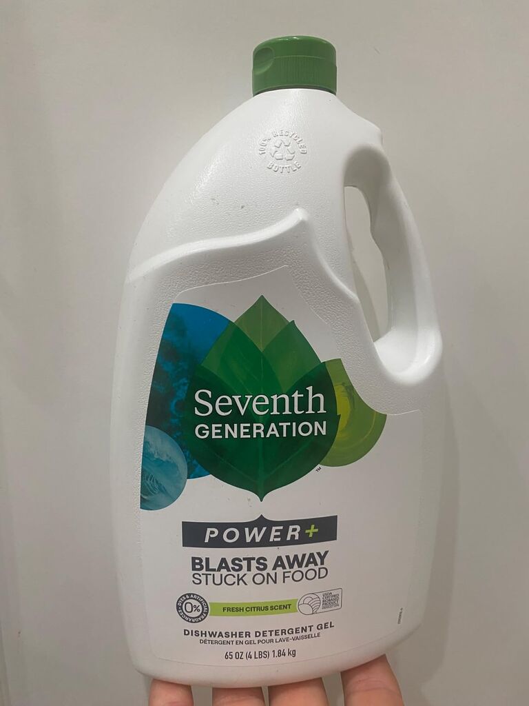 Seventh Generation Ultra Power Plus Auto Dish Gel, Fresh Citrus Scent, 65 Ounce customer photo 1