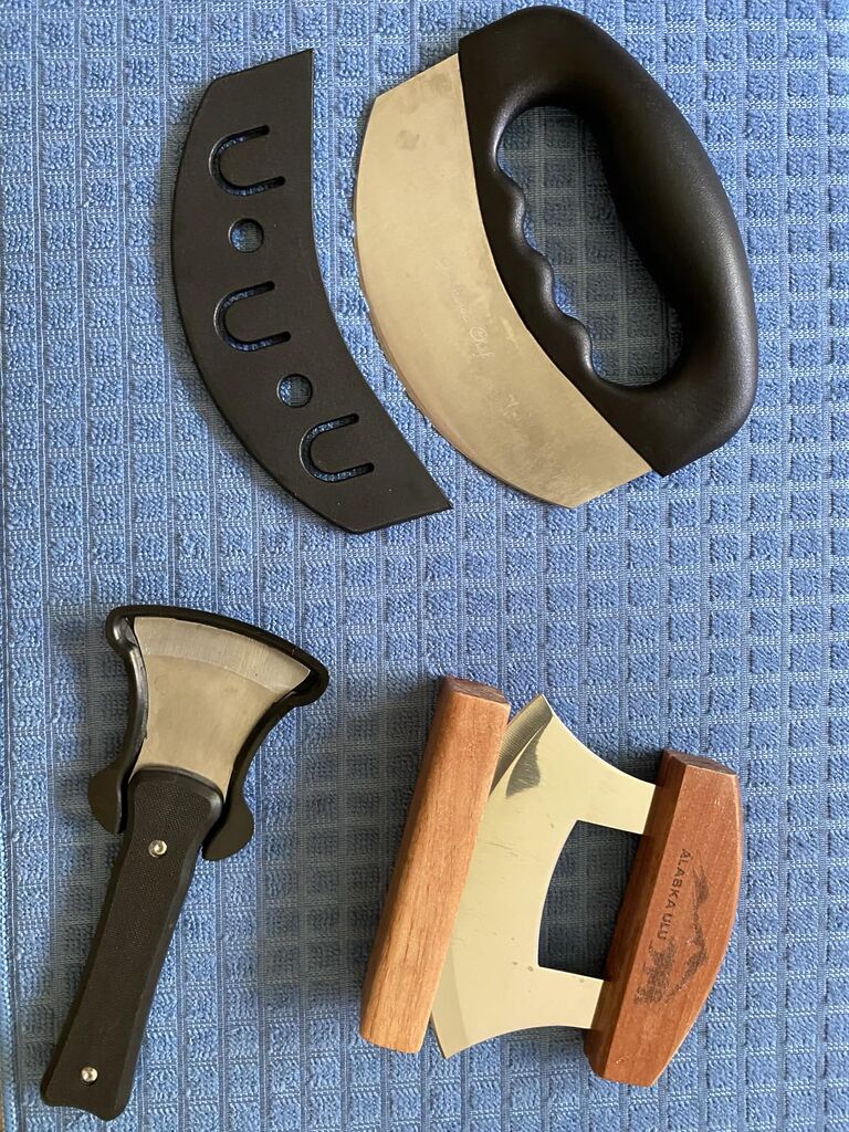 DMI Steak Knife, Rocker, Curved, Verti Grip Kitchen and Dinner Steak Knife for Ease of Chopping or Limited Hand Strength customer photo 1