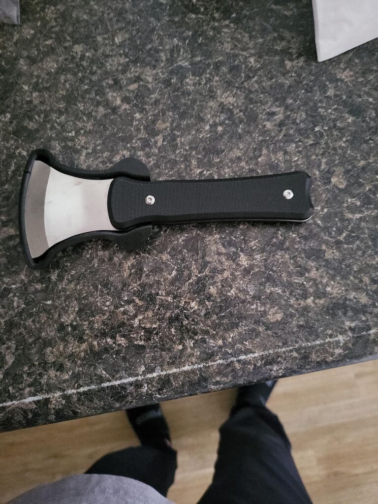 DMI Steak Knife, Rocker, Curved, Verti Grip Kitchen and Dinner Steak Knife for Ease of Chopping or Limited Hand Strength customer photo 2