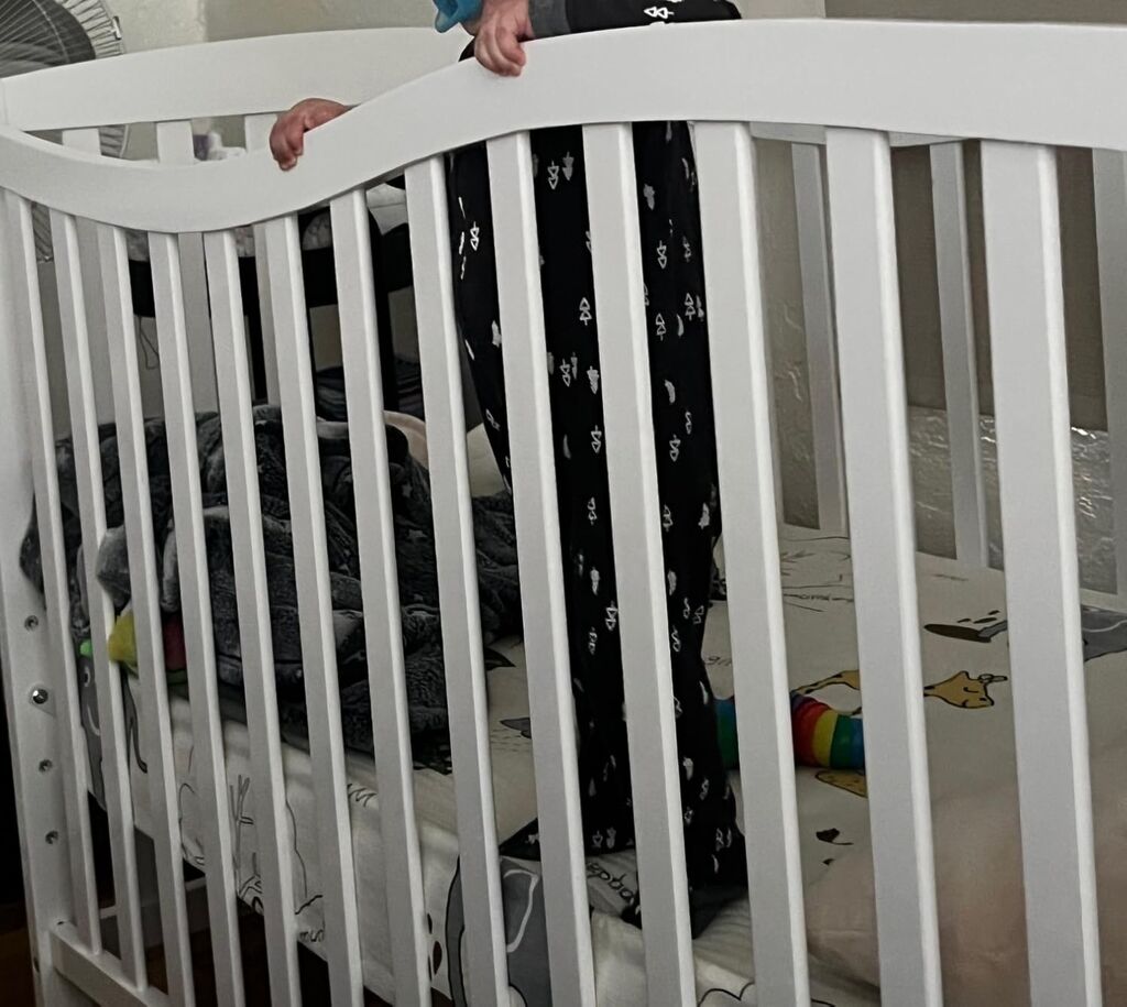 Dream On Me Chelsea 5-in-1 Convertible Crib in Natural customer photo 2