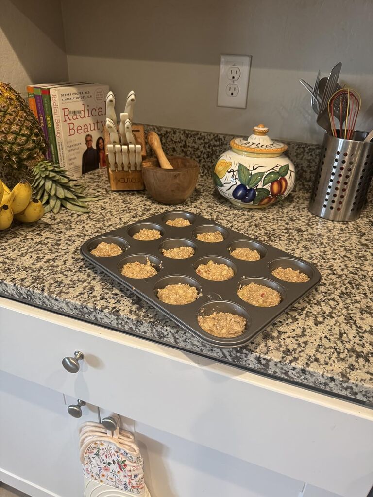 Amazon Basics Nonstick Muffin Pan, Set of 2, 12 Cups Each customer photo 1