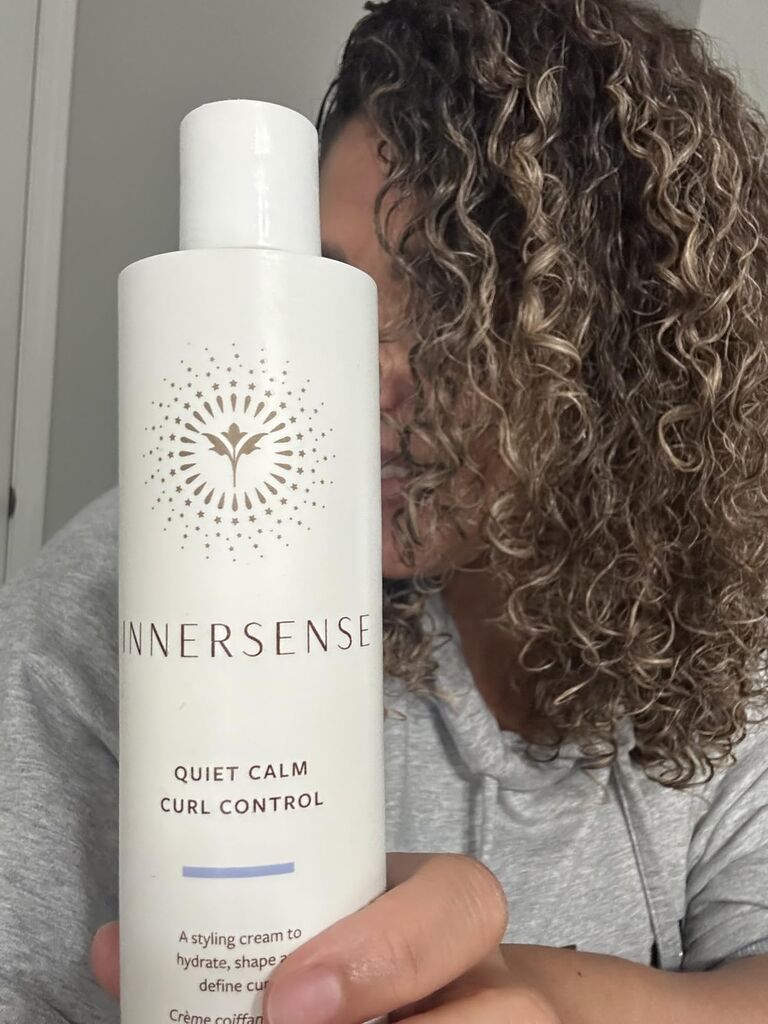 INNERSENSE Organic Beauty Quiet Calm Curl Control - Natural Styling Cream for Hydrating, Shaping & Defining Curls customer photo 2