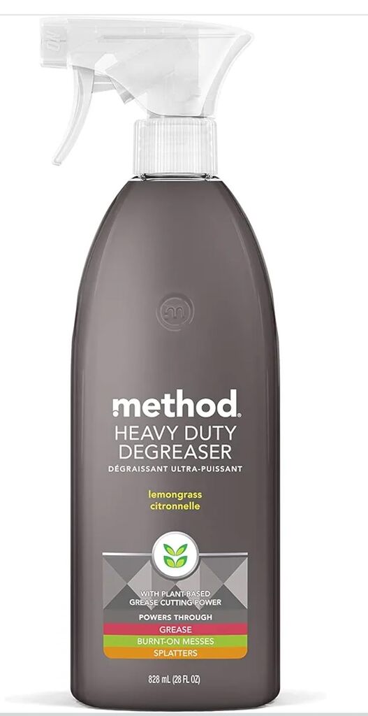 Method Heavy Duty Degreaser, Lemongrass Scent, Oven Cleaner & Stove Top Cleaner, 28 Oz Spray Bottle customer photo 1
