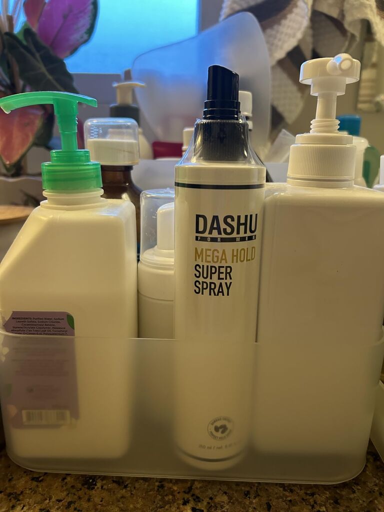 DASHU Mega Hold Super Hair Spray 8.45 fl oz customer photo 2