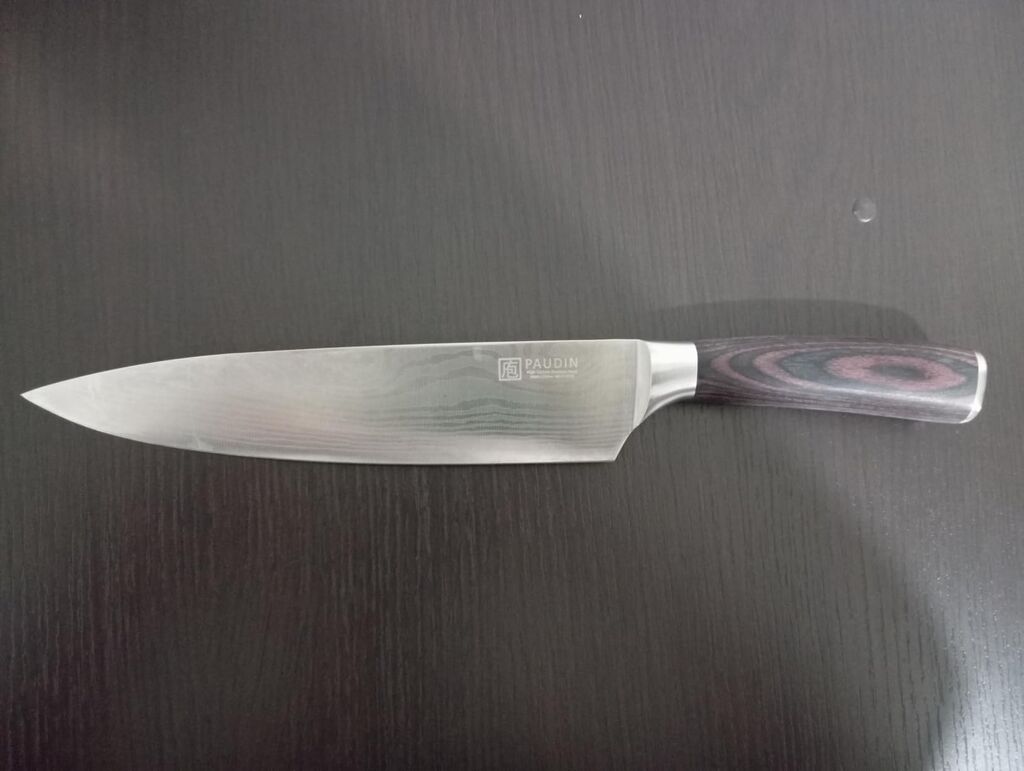 PAUDIN Chef Knife, 8 Inch High Carbon Stainless Steel Sharp Kitchen Knife with Ergonomic Handle, Gift Box for Family & Restaurant customer photo 1