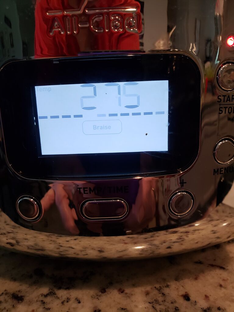 All-Clad Stainless Steel Electric Slow Cooker 7-Quart, Programmable LCD Timer, Aluminum Insert customer photo 2