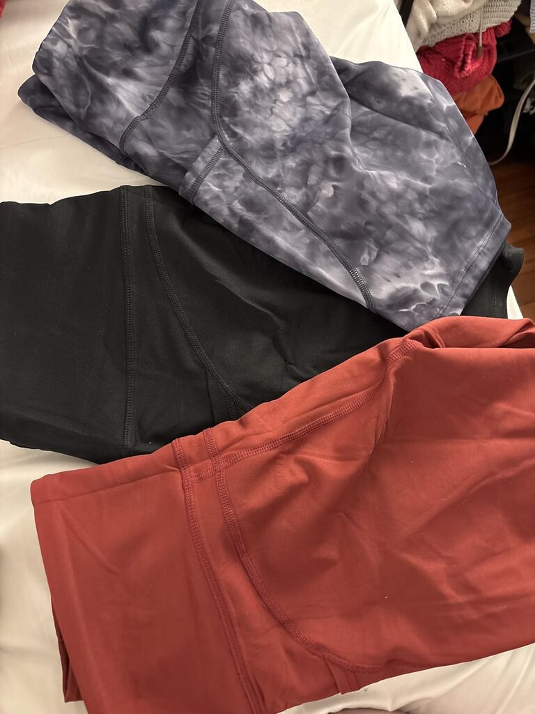 THE GYM PEOPLE High Waist Yoga Shorts for Women's Tummy Control Fitness Athletic Workout Running Shorts with Deep Pockets customer photo 1