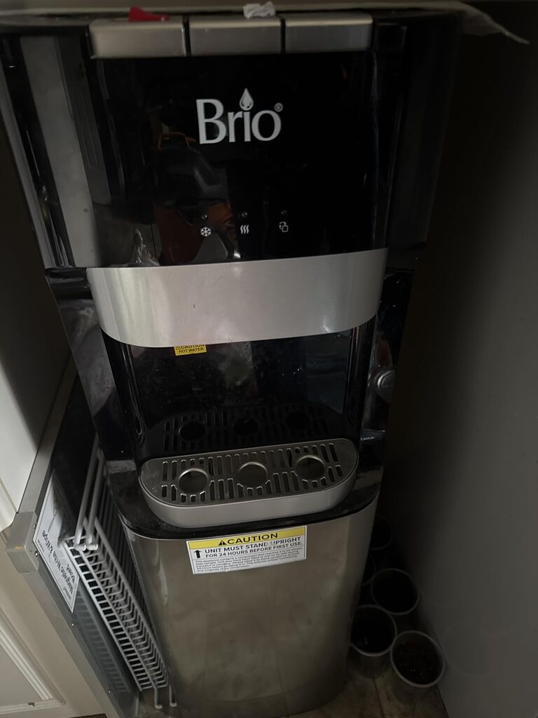 Brio Bottom Loading Water Cooler Dispenser for 5 Gallon Bottles - 3 Temperatures with Hot, Room & Cold Spouts customer photo 1
