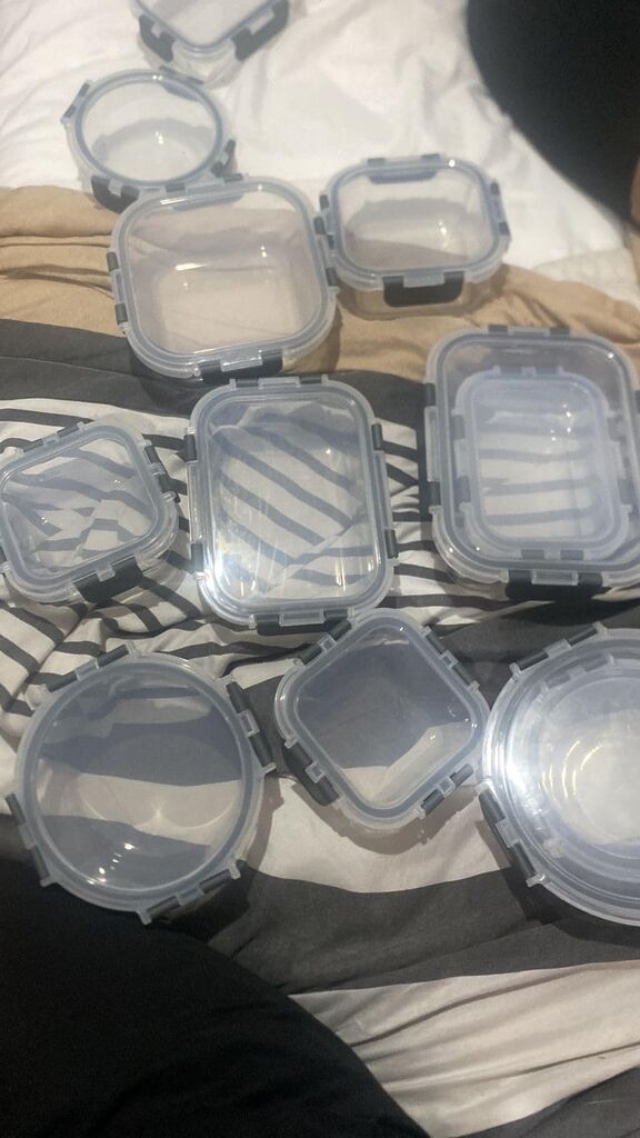 M MCIRCO 24-Piece Glass Food Storage Containers with Upgraded Snap Locking Lids,Glass Meal Prep Containers Set - Airtight Lunch Containers, Microwave, Oven, Freezer and Dishwasher customer photo 1