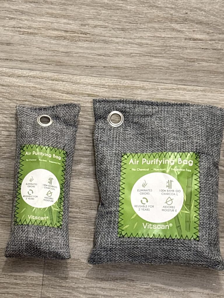 Vitscan 12 Pack Bamboo Air Purifying Bag, Activated Charcoal Bags Odor Absorber customer photo 1