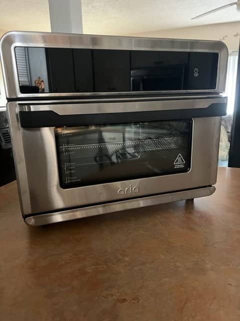 Aria 30 Qt. Touchscreen Toaster Oven with Recipe Book, Brushed Stainless Steel customer photo 2