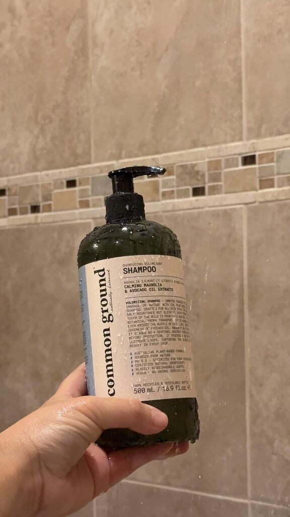 Common Ground Natural Shampoo and Conditioner Set; Paraben and Cruelty Free, Organic, Vegan, Plant-Based Formula, Botanical Scent and Avocado Oil Extract, for Men and Women (2 x 8.4 fl oz) customer photo 2