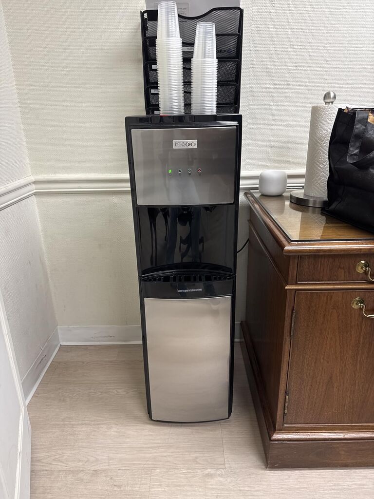 Igloo Bottom Loading Water Cooler - Hot, Cold, & Room Temperature Dispenser - Stainless Steel, Holds 3 & 5 Gallon Jugs, Child Safety Lock customer photo 1