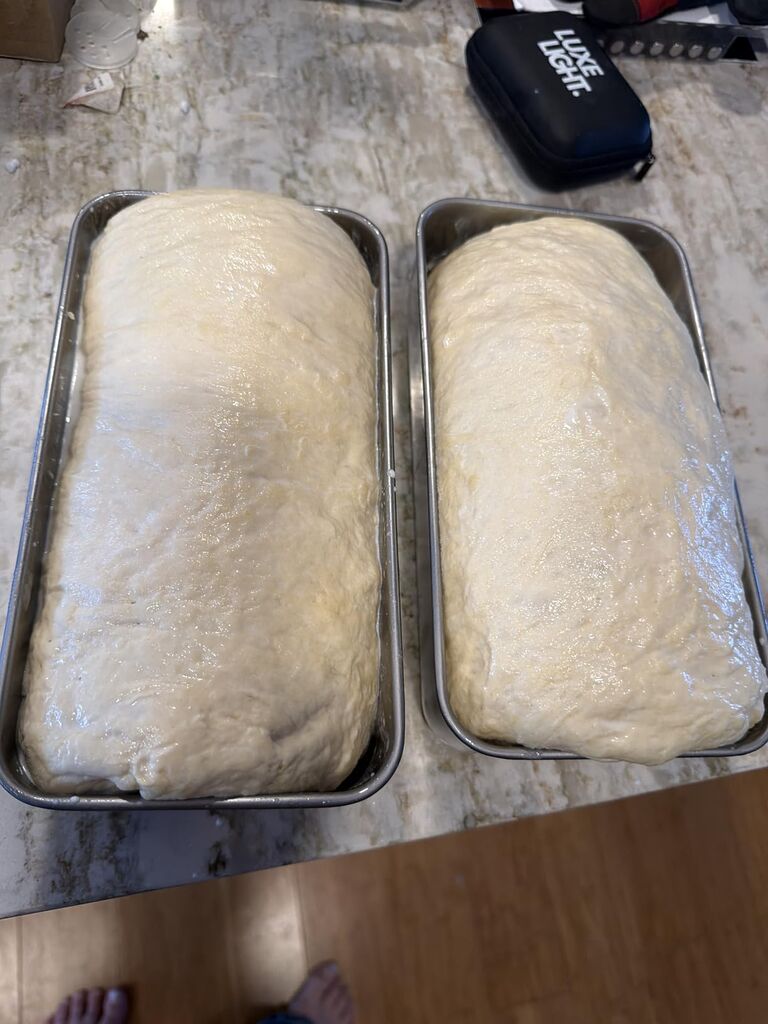 P&P CHEF Loaf Pan Set, 9 x 5 Inch Bread Pans, Stainless Steel Loaf Toast Baking Pans For Bread Meatloaf Lasagna Cake, Healthy & Non Toxic, Oven Safe& Easy Clean, (Silver, 1Pc) customer photo 1